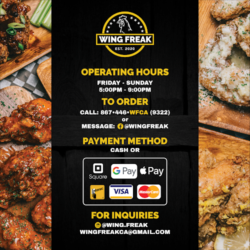 Opinii despre Wing Freak în Yellowknife - Hospitality and gastronomy