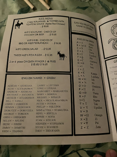 Comentarii opinii despre Theo’s Restaurant