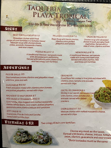 Comentarii opinii despre Taqueria Playa Tropical