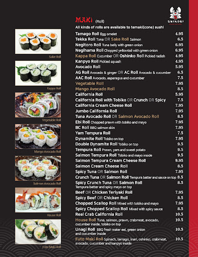 Shinobi Sushi Japanese Restaurant - Hospitality and gastronomy