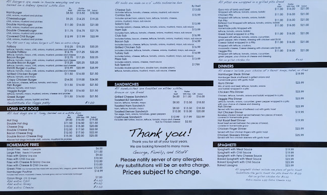 George's Burgers & Subs