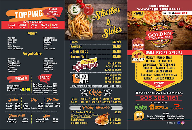 Opinii despre The Golden Pizza în Hamilton - Hospitality and gastronomy