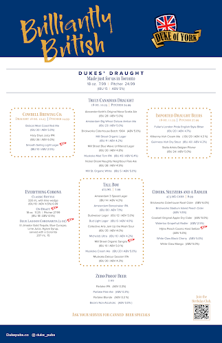 Duke of York - Toronto