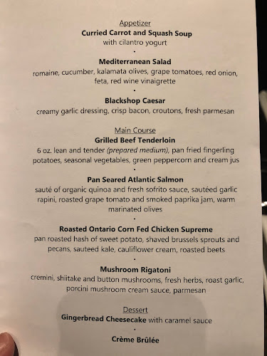 Opinii despre Blackshop Restaurant în Cambridge - Hospitality and gastronomy