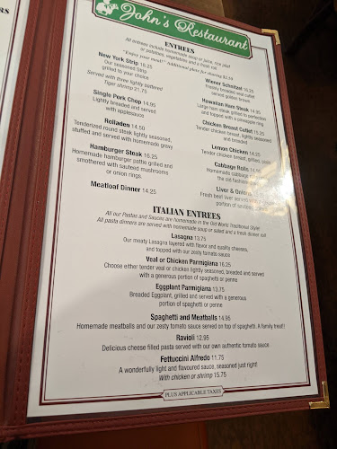 Opinii despre John's Restaurant în Niagara Falls - Hospitality and gastronomy