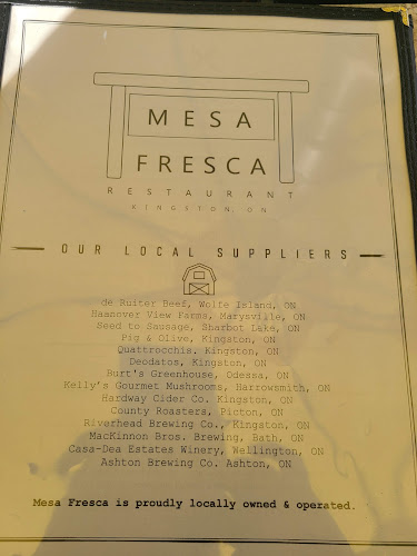 Mesa Fresca Kingston - Hospitality and gastronomy