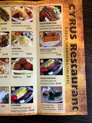 Comentarii opinii despre Cyrus Persian Restaurant