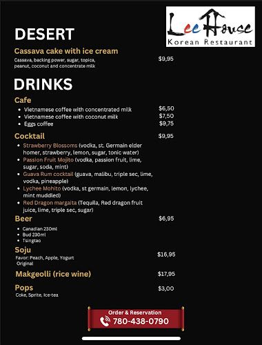 Lee House Korean Restaurant - Edmonton