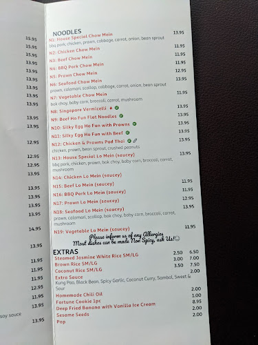 Chili Dragon Chinese Restaurant (Take Out Only) - Hospitality and gastronomy