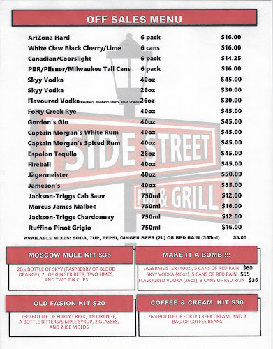 Side Street Pub & Grill