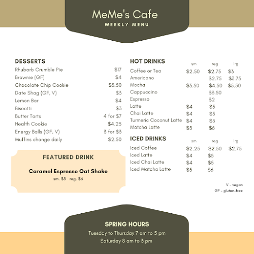 MeMe's Cafe and Food Shop - Wilmot