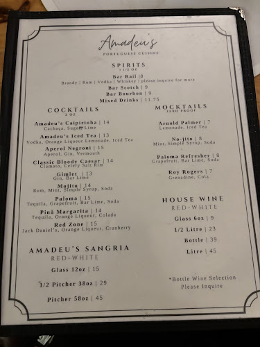 Opinii despre Amadeu's Restaurant în Toronto - Hospitality and gastronomy