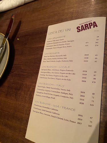 Opinii despre Sarpa Trattoria în Richmond Hill - Hospitality and gastronomy