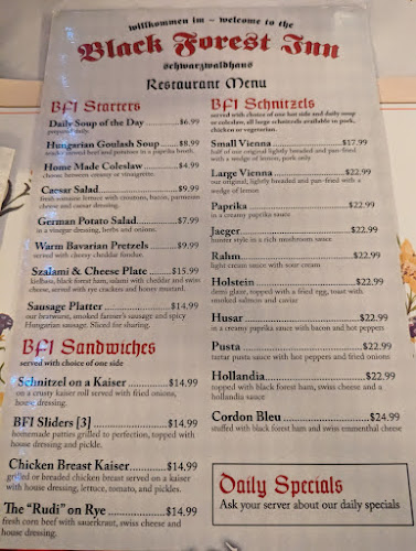 Opinii despre Black Forest Inn în Hamilton - Hospitality and gastronomy