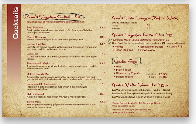 Nomé Izakaya North York - North York