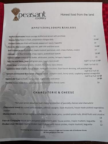 Peasant Cookery - Winnipeg