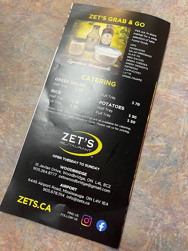 Opinii despre ZET'S Restaurant Airport în Mississauga - Hospitality and gastronomy