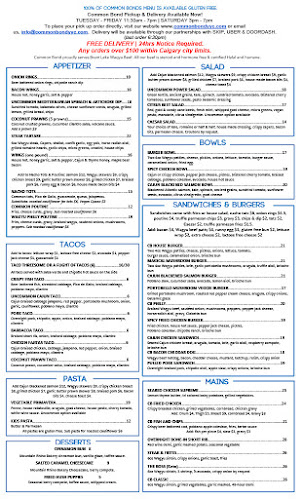 COMMON BOND eat * drink * laugh