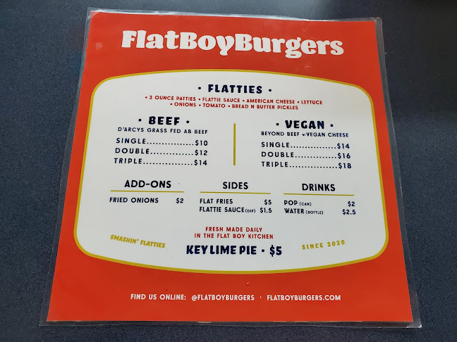 Flat Boy Burgers - Edmonton