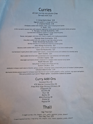 Kootenay Tamil Kitchen - Hospitality and gastronomy