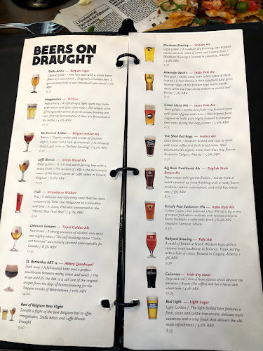 Opinii despre Belgian Beer Cafe în Calgary - Hospitality and gastronomy