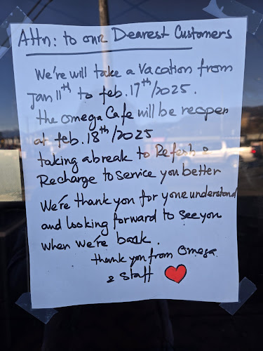 Opinii despre Omega Cafe în Port Moody - Hospitality and gastronomy