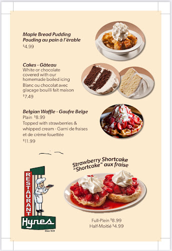 Hynes Restaurant - Hospitality and gastronomy