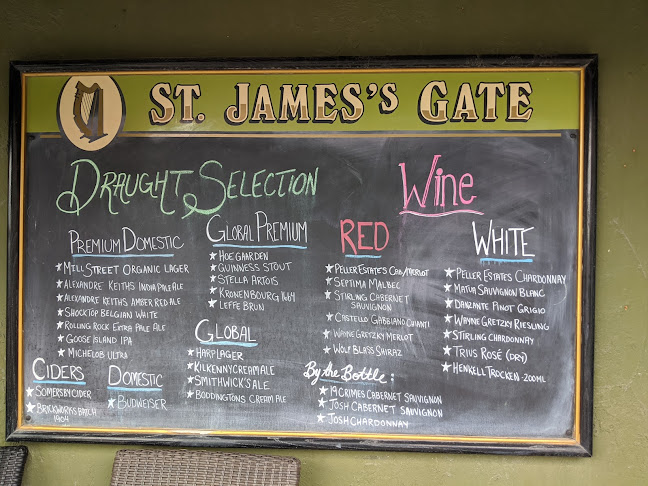 St. James's Gate Toronto - Hospitality and gastronomy