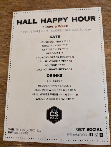 Opinii despre Cathedral Social Hall în Regina - Hospitality and gastronomy