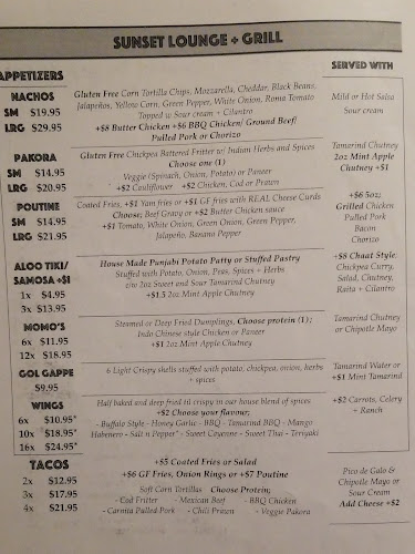 Sunset lounge + grill - Hospitality and gastronomy