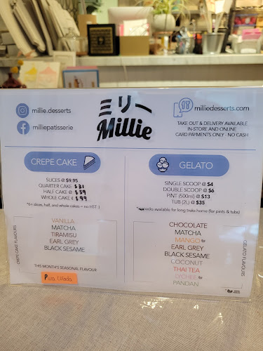 Millie Patisserie - Hospitality and gastronomy