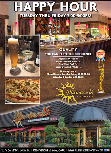 Opinii despre Illuminaté Restorante - Steakhouse, Seafood, Italian în Delta - Hospitality and gastronomy