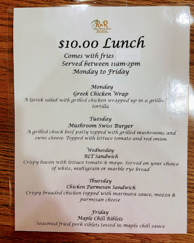 Opinii despre RnR Family Restaurant (McPhillips) în Winnipeg - Hospitality and gastronomy