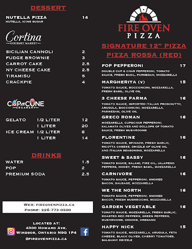 Fire Oven Pizza - Hospitality and gastronomy