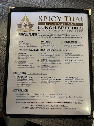 Spicy Thai Restaurant - Hospitality and gastronomy