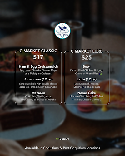 Opinii despre C Market Coffee (Coquitlam) în Coquitlam - Hospitality and gastronomy