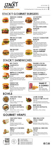 Opinii despre Stack't Eatery în Mississauga - Hospitality and gastronomy