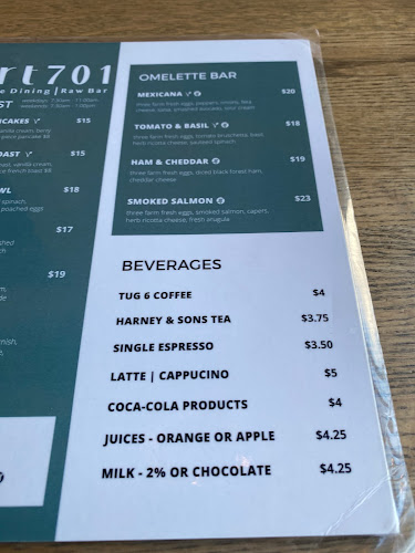 Port701 Marinaside Dining | Raw Bar - Nelson