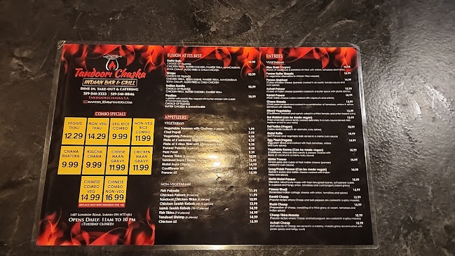 Opinii despre Tandoori Chaska în Sarnia - Hospitality and gastronomy