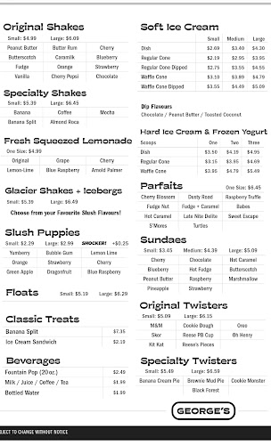 Opinii despre George's Kitchen + Ice Cream în Morden - Hospitality and gastronomy