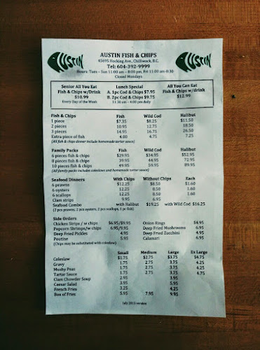 Comentarii opinii despre Austin Fish And Chips
