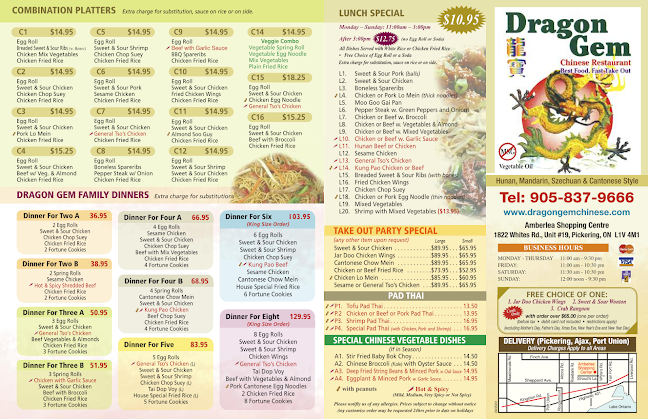 Dragon Gem Chinese Restaurant