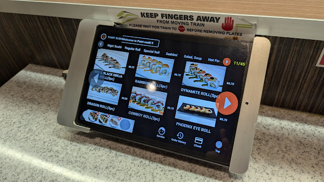 Point Sushi - Bullet Train Sushi Bar - Calgary