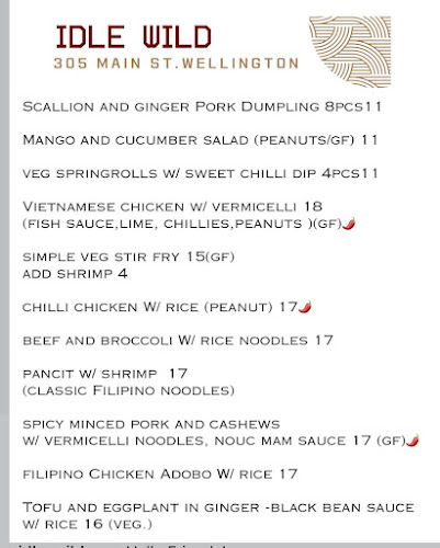 Opinii despre Idle Wild PEC în Wellington - Hospitality and gastronomy