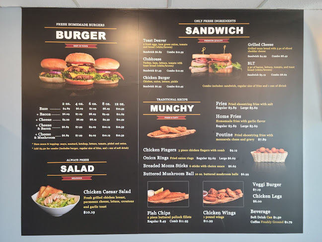 Opinii despre Burger Cafe & Beyond în St. Catharines - Hospitality and gastronomy