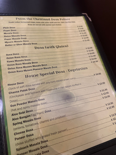 Chettinad Dosa King Restaurant Ltd. - Delta