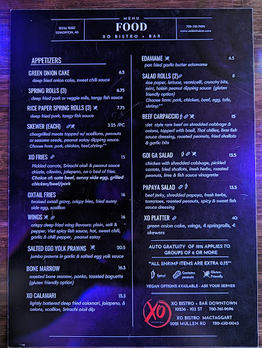 XO Bistro + Bar - Edmonton
