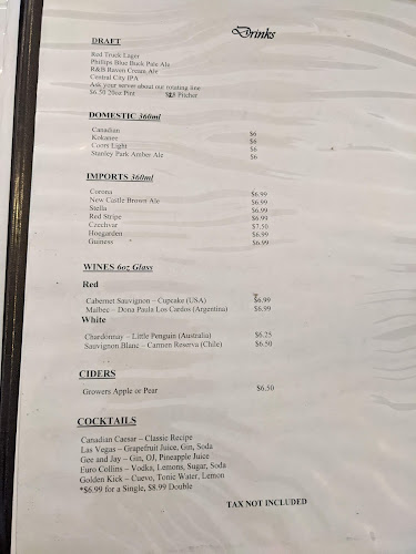 The London Fish (Windjammer Restaurant) - Hospitality and gastronomy