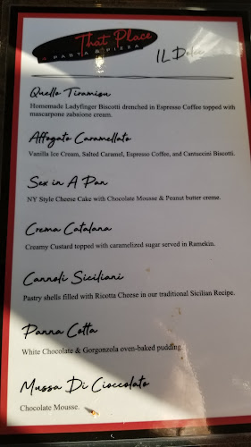 That Place Restaurant - Hospitality and gastronomy