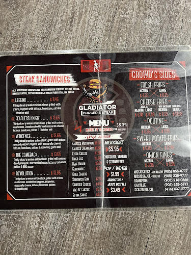 Comentarii opinii despre Gladiator Burger Oakville